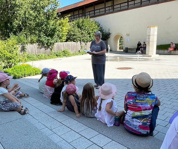 Lese-Spaziergang in Bopfingen